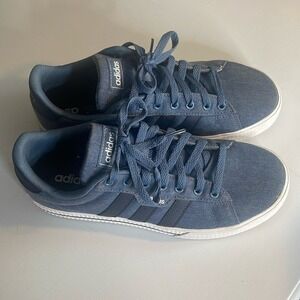 Adidas Men's  Daily 3.0 Sneakers Denim Blue Size 8